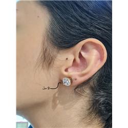 Gemstone-stud-earrings