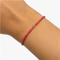 gold-faceted-bead-colorful-bracelet
