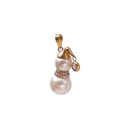 Snowman-pendant