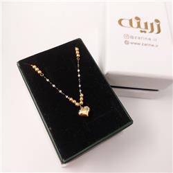 Gold-ball-necklace