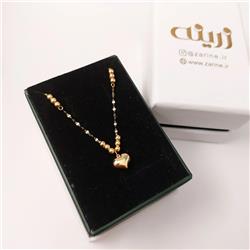 Gold-ball-necklace