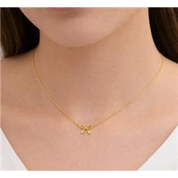 Gold-bow-necklace
