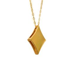 Gold-clay-necklace