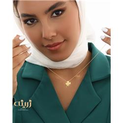 Gold-clover-necklace