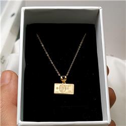 Gold-dollar-pendant