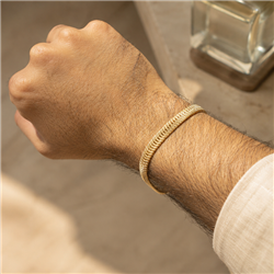 Gold-fish-blade-bracelet
