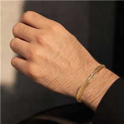 Gold-fish-blade-bracelet