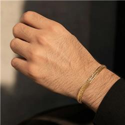 Gold-fish-blade-bracelet