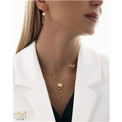Gold-hammered-tassel-pendant