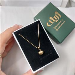 Gold-heart-necklace-with-single-ball