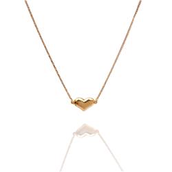 Minimalist-heart-goldnecklace