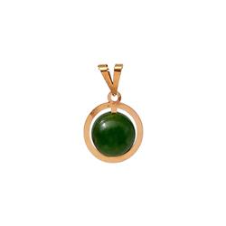 Gold-jade-pendant