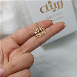 Gold-lotus-pendant