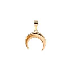 Gold-moon-pendant