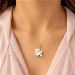 Gold-pony-pendant-1