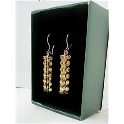Gold-tassel-earrings