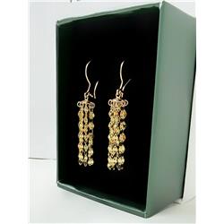 Indian-gold-sequin-earrings