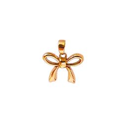 Gold-bow-pendant