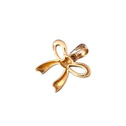 Gold-bow-pendant