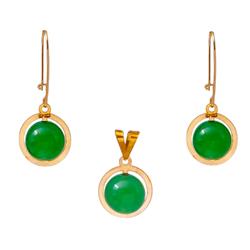 Green-agate-set