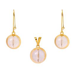 Half-set-of-quartz