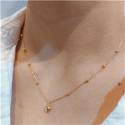 Heart-and-ball-necklace