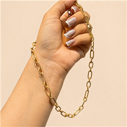 Hermes-Rollo-gold-chain