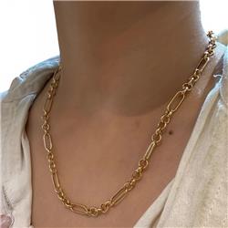 Hermes-Rollo-gold-chain