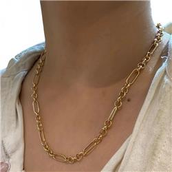 Hermes-Rollo-gold-chain