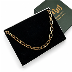 Hermes-diamond-chain-gold-chain