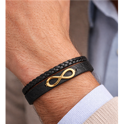 Infinity-Leather-Bracelet