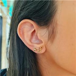 Infinity-stud-earrings