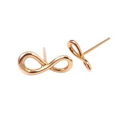 Infinity-stud-earrings