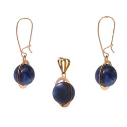 Kyanite-gold-set
