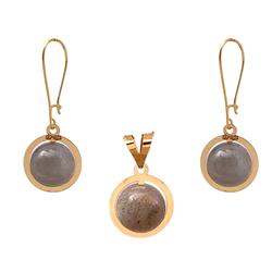 Labradorite-set