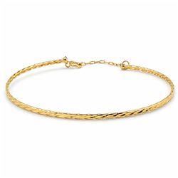 Light-gold-bangle