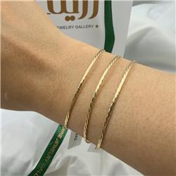 Light-gold-bangle