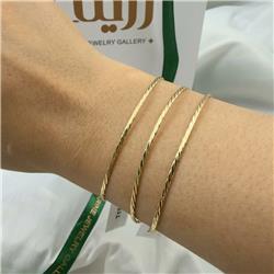 Light-gold-bangle