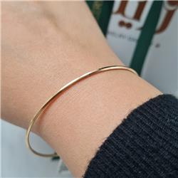Mirror-gold-bangle