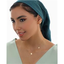 Moon-star-necklace
