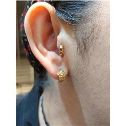 Omega-earrings