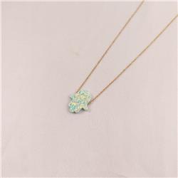 Opal-stone-necklace
