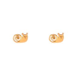 Snail-stud-earrings