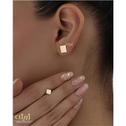 Square-stud-earrings
