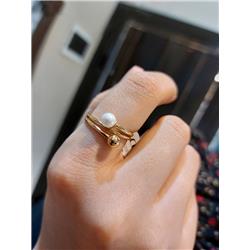 Pearl-bangle-ring