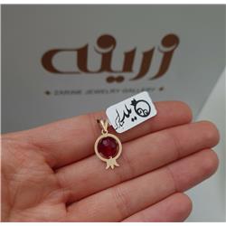 Pomegranate-gold-plaque
