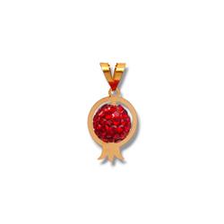 Pomegranate-gold-plaque