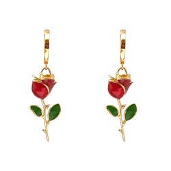 Rose-earrings