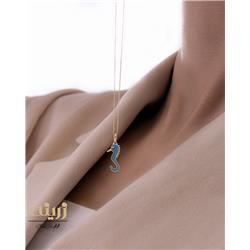 Seahorse-gold-plaque