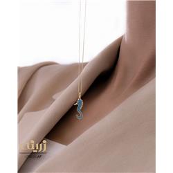 Seahorse-gold-plaque